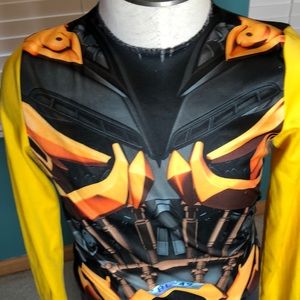 COSTUME - Transformers Bumblebee Jumpsuit & Mask